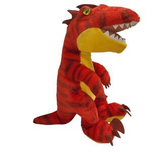 Build A‎ Bear Plush Red Dinosaur T Rex Velociraptor Raptor Stuffed Animal 19"
